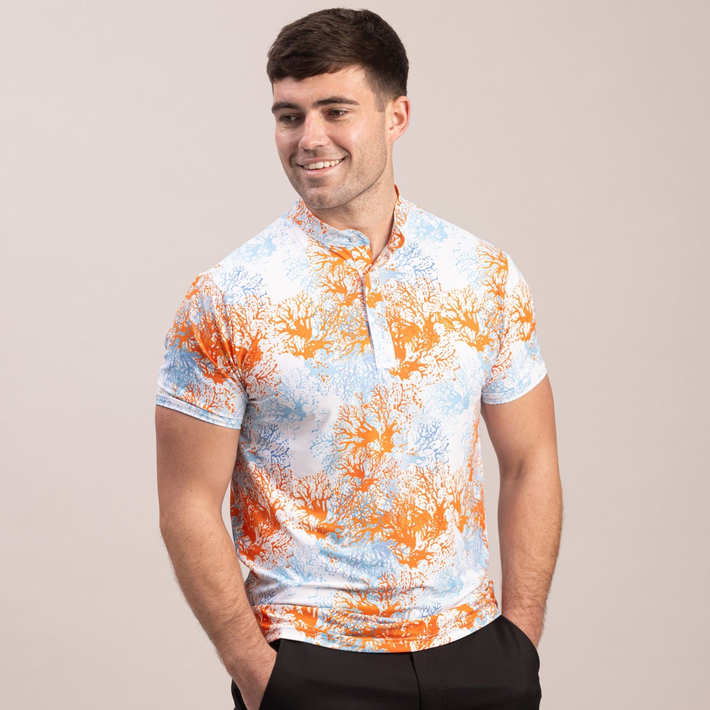 Title Polo Shirt - Reef