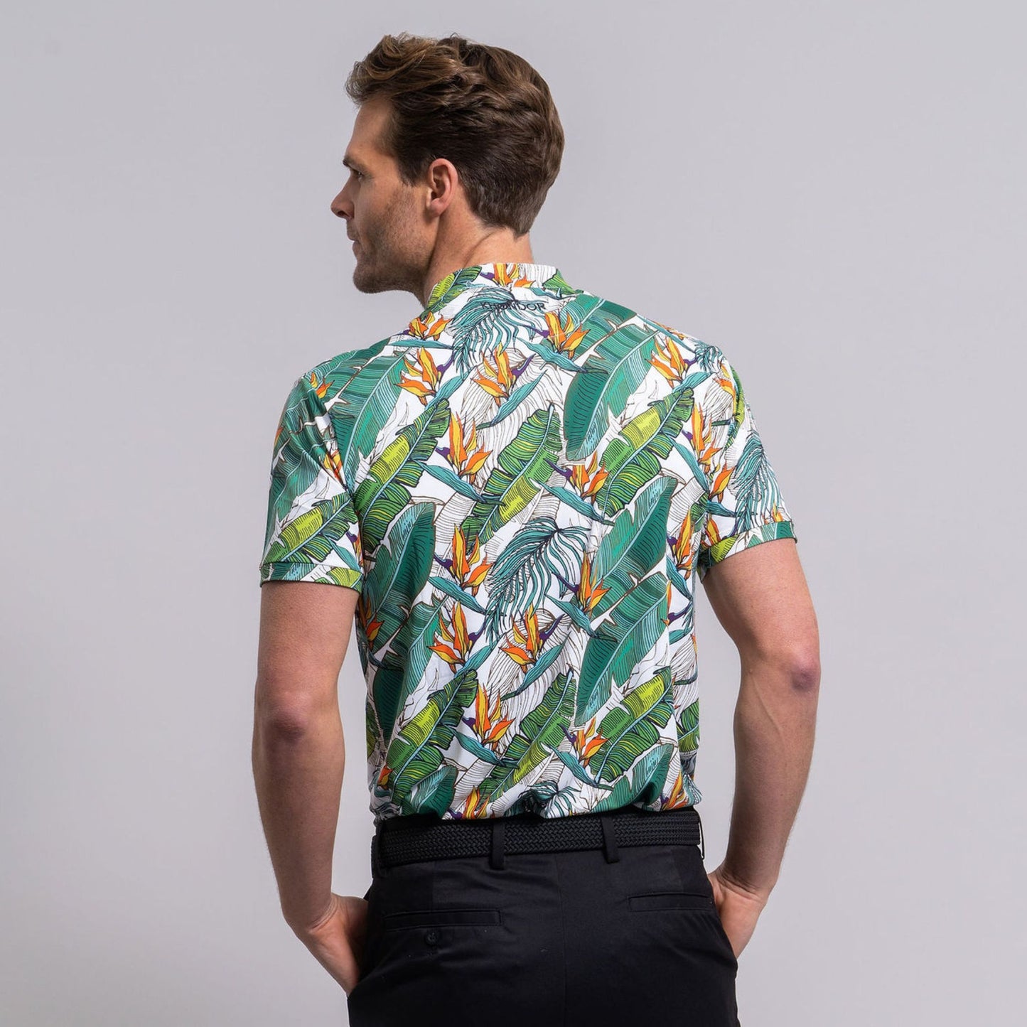 Title Polo Shirt - Tropic