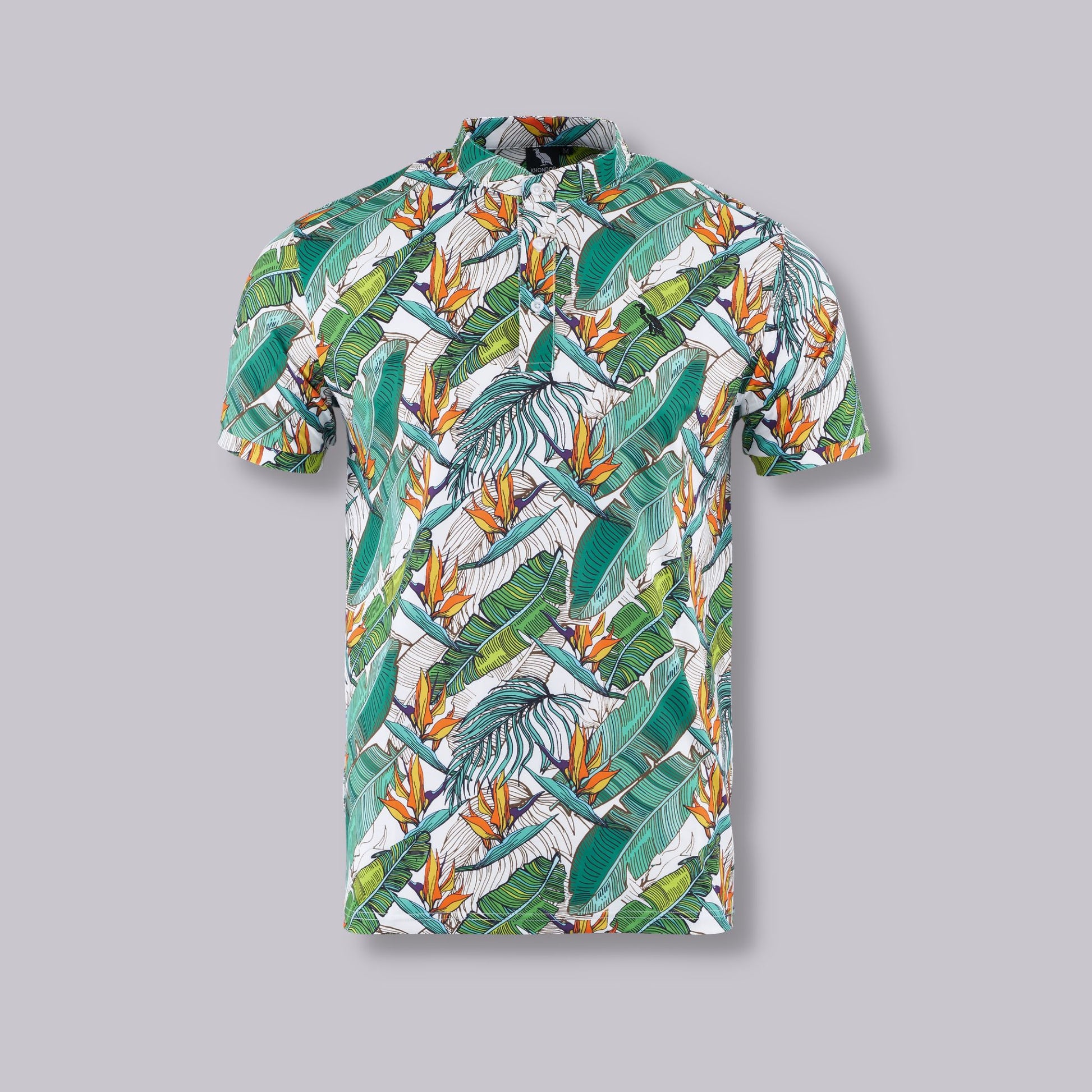 Mens Tropical Cocktail Print Short Sleeve Golf Polo – Callaway Apparel