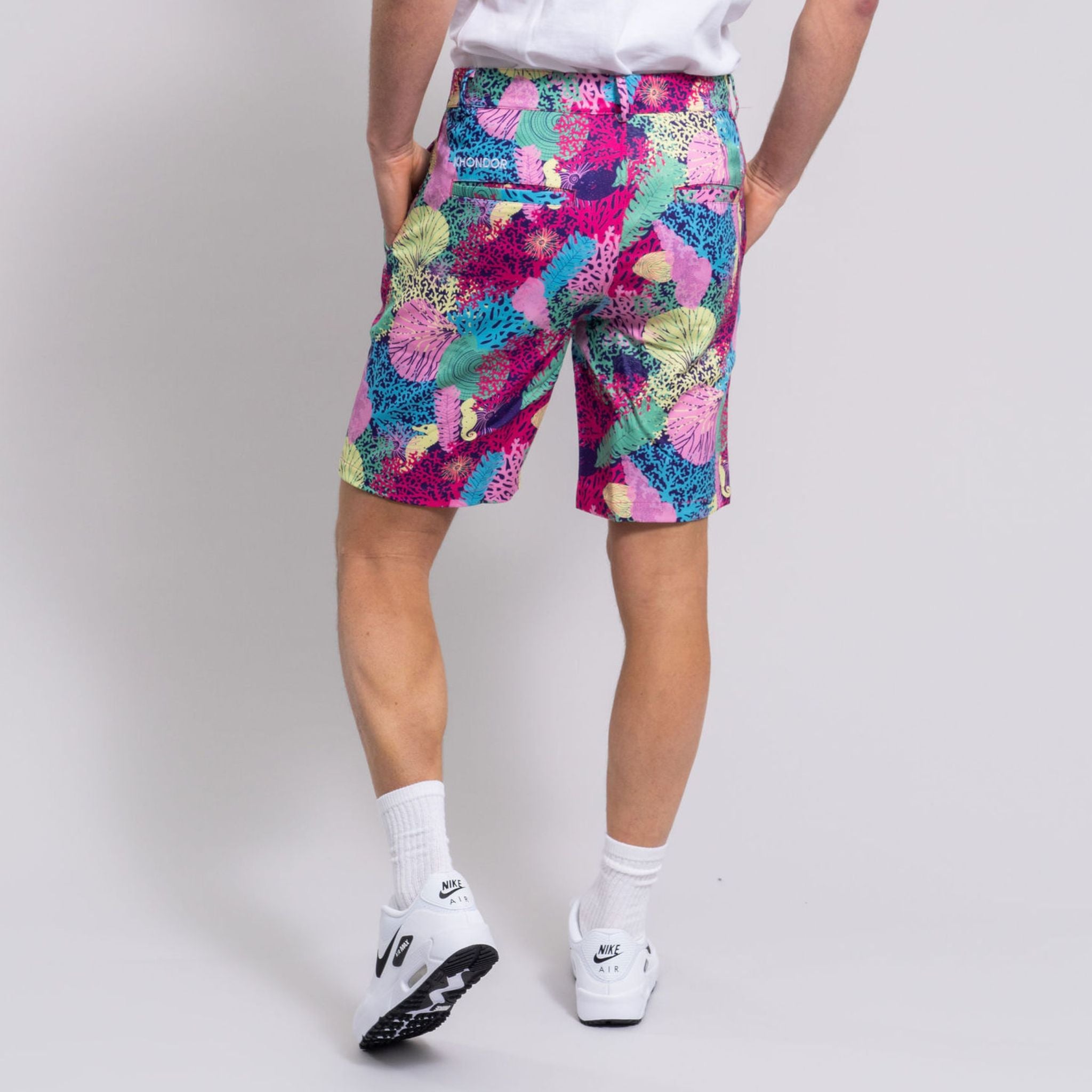 Mens patterned sale golf shorts